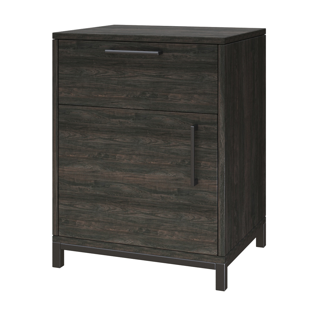 Тумба стаціонарна в офіс LOFT 33 V-550-2-2b морське дерево, фото 1