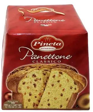 Pineta Classico - Панеттоне традиційна святкова випічка Classico - Панеттоне традиційна святкова випічка 500 g - фото 1 - id-p1801763499