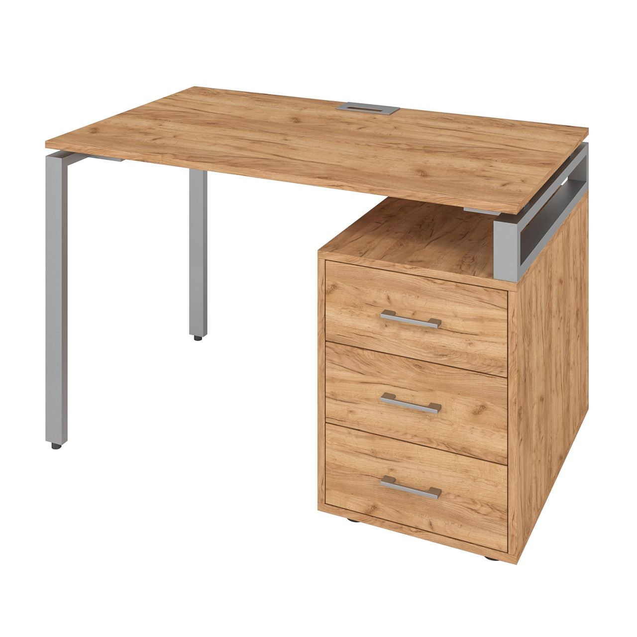 Офісний стіл LOFT 33 LM120 дуб крафт золотий