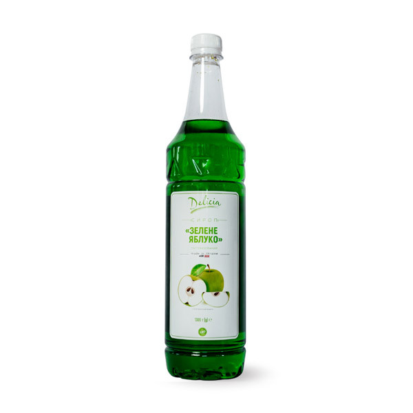 Сироп Яблуко зелене TM Delicia 1л