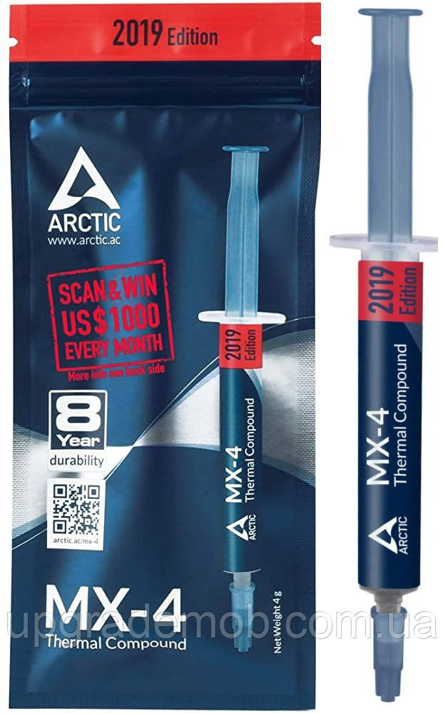 Термопаста ARCTIC MX-4 2019 Edition 4г