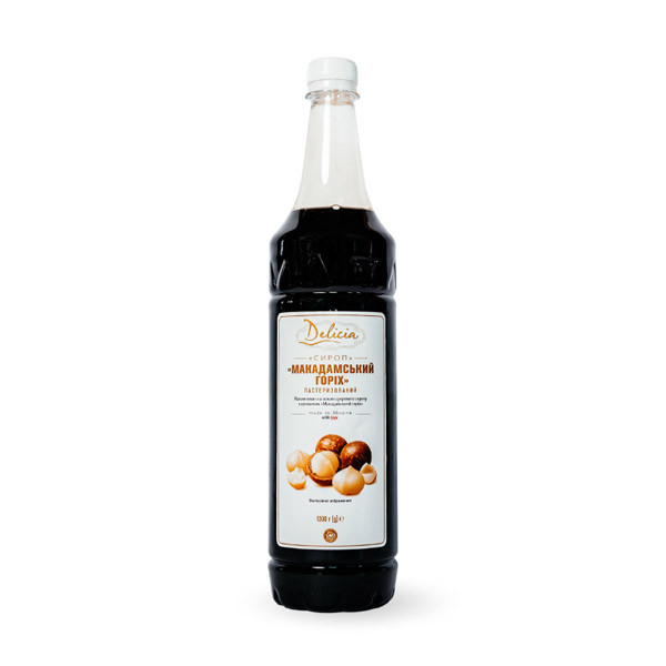 Сироп Макадамський горіх Delicia 1 л