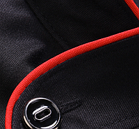 Кителя кухарські двобортні з рукавом 3/4 Чорний L, фото 8