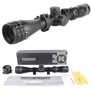 Приціл оптичний Konus KonusPro 3-9x32 30/30 (з кільцями)