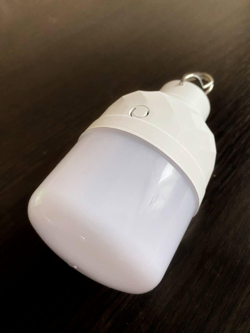 Світлодіодна лампа з акумулятором Gujia LED Bulb - фото 5 - id-p1801768867