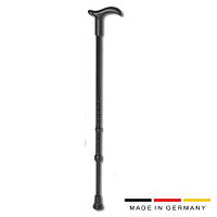 Палиця алюмінієва чорна з ручкою Derby висота 73-96 см SIMPLEX REBOTEC