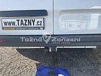Оцинкованный фаркоп на Renault Trafic 2001-2014 (Рено Трафик) Быстросъемный автомат на ручке