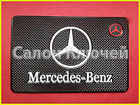 Гумовий силіконовий килимок MERCEDES/автоматні липкі килимки