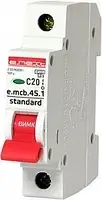 Автоматичний вимикач  e.mcb.stand.45.1.C20 1р 20А C 4.5 кА