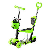 Самокат Scooter "Сонечко" 5in1 Green, фото 3