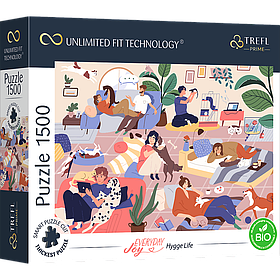 Пазли - (1500 елм.) - Безмежна колекція: "Домашні улюбленці" / Trefl