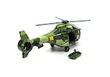 Вертоліт військовий рятувальник 9715 C, лебідка, звук, світло, рухливі гвинти, фото 5