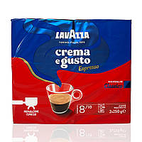 Кава мелена LAVAZZA для еспрессо машин crema e gusto classico espresso 250г