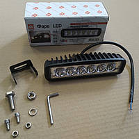 Фара LED додаткова протитуманна 18W (Жовте світло) DK B2-18W-A-FOG LIGH