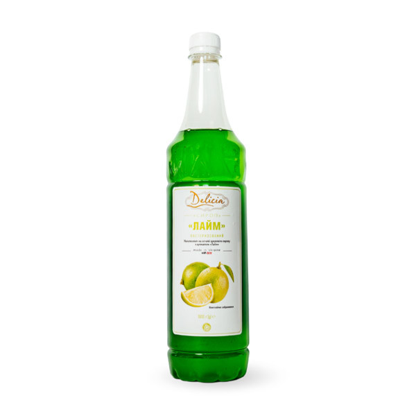 Сироп Лайм Delicia 1л