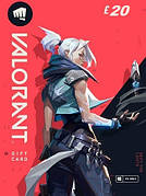 VALORANT для ПК (Поповнення гаманця на 20 GBP) регіон Великобританія