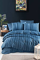 Постельное белье La Romano Premium Satin 200×220 Talya Blue