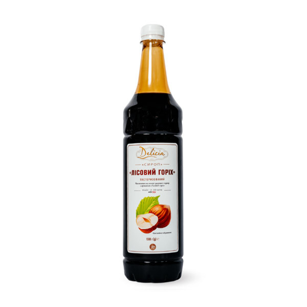 Сироп Лісовий горіх TM Delicia 1л