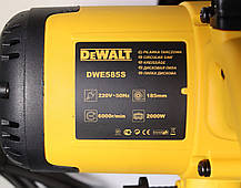 Пила дискова 2000 Вт DeWALT DWE585S, фото 6