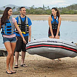 Чотиримісний надувний човен Intex 68376 Mariner 4 Set (328 х 145 см) з веслами та насосом, фото 9