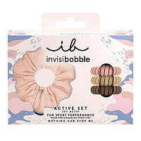 Подарунковий набір (Резинка Sprunchie та 3 резинки Power) Invisibobble Gift Set Nothing Can Stop Me