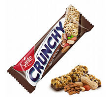 Батончик вуглеводний Sante Crunchy bar 40g nuts and almonds with chocolate