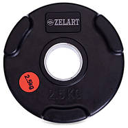 Диск прогумований Zelart Z-HIT з хватом d-51 мм, фото 6