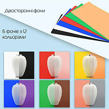 Лайтбокс (фотобокс) Puluz з LED світлом PU5027B для предметної фотозйомки (макрозйомки) 25*25*25 см, фото 5