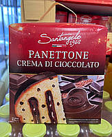 Панетоне с шоколадным кремом Santangelo Panettone Cioccolato 908 гр. Италия