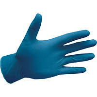 Одноразові нітрилові рукавиці easyCARE blue - 50 пар/уп, S