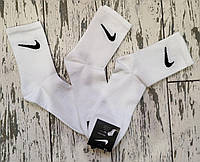 Мужские белые носки Nike. Мужские носки Nike высокие. Белые мужские носки Nike 3 шт.