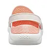 Сабо Crocs LiteRide Clog Powder/White Крокси жіночі лайтрайд пудра-білі оригінал, фото 7