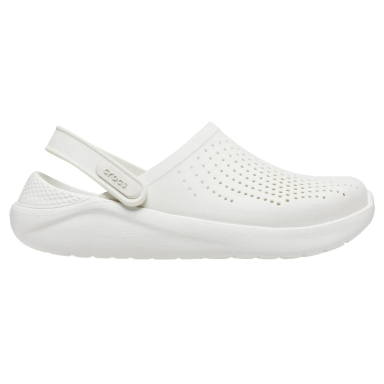 Сабо Crocs LiteRide Almost White Кроксы мужские/женские лайтрайд беленькие оригинал