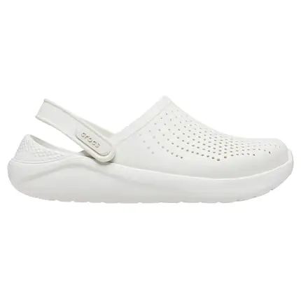 Сабо Crocs LiteRide Almost White Кроксы мужские/женские лайтрайд беленькие оригинал, фото 1