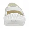 Сабо Crocs LiteRide Almost White Кроксы мужские/женские лайтрайд беленькие оригинал, фото 7