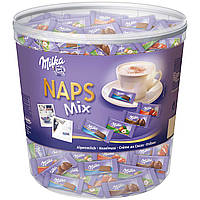 Мини шоколадки Milka Naps Mix