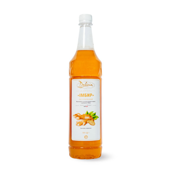 Сироп Імбир TM Delicia 1л