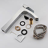 Змішувач для умивальника GAPPO G1007-11, хром, фото 3