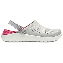 Сабо Crocs LiteRide Clog Pearl/White Крокси жіночі лайтрайд перлинно-білі оригінал