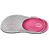 Сабо Crocs LiteRide Clog Pearl/White Крокси жіночі лайтрайд перлинно-білі оригінал, фото 6