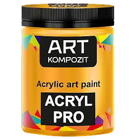 Фарба акрилова 430 мл 113 жовтий середній "ART Kompozit"
