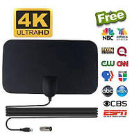 ТВ-тантена для Т2 з посиленням телевізійна антена DVB-T2 антена HDTV TV Antenna Mini HDTV 1080p