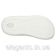 Сабо Crocs LiteRideTM Clog Poppy/White Крокси жіночі лайтрайд маково-білі оригінал, фото 2