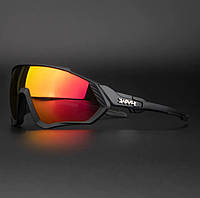 Солнцезащитные очки KapVoe KE9408 для велоспорта Polarized UV400 (5 линз)
