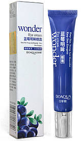 Крем для шкіри навколо очей із екстрактом чорниці BIOAQUA WONDER Eye Cream, 20 g.