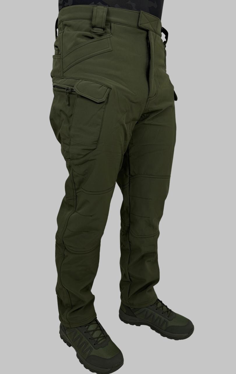 Штани тактичні тканина Soft Shell Ultimatum Gryphon Олива (S-3XL)