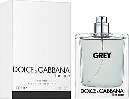 Чоловічі парфуми Dolce & Gabbana The One Grey Tester (Дольче Габбана Зе Ван Грей) Туалетна вода 100 ml/мл Тестер