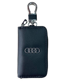 Чоловіча автомобільна ключниця з натуральної шкіри 602 Audi