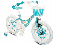 Велосипед Goetze Sweetie Детский бирюзовый корзина в Подарок