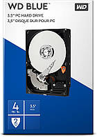 Western Digital WDBH2D0040HNC-ERSN Blue 4 ТБ, Жесткий диск Western Digital 3,5 дюйма 4 ТБ, синий